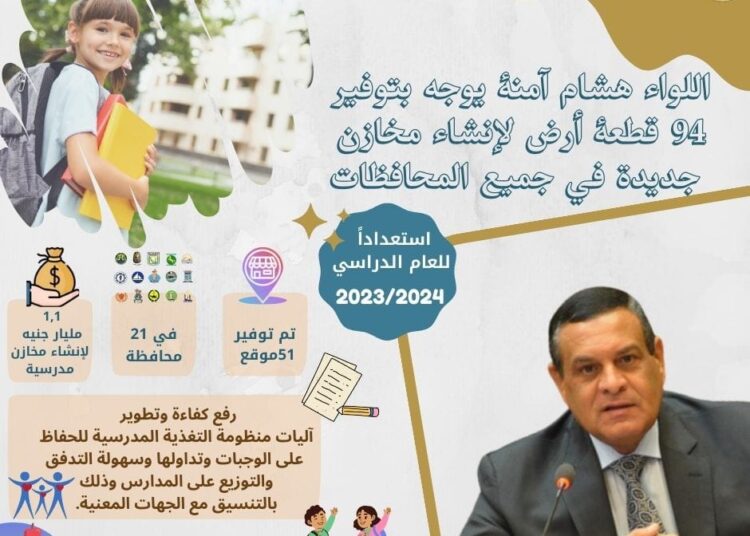 Local development min. directs providing 94 plots of land to serve school feeding program 2 - Egyptian Gazette Local development min. directs providing 94 plots of land to serve school feeding program 1 - Egyptian Gazette