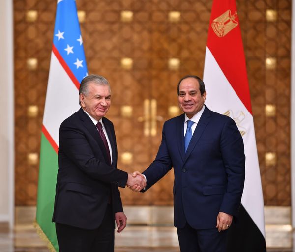 Sisi, Mirziyoyev witness inking of several memos 2 - Egyptian Gazette Sisi, Mirziyoyev witness inking of several memos 1 - Egyptian Gazette