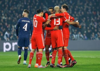 Coman haunts PSG again as Bayern take first step towards Champions League last 8