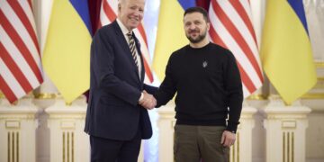 Biden in Kyiv to show solidarity as Ukraine war nears 1 year