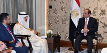 President Sisi meets IsDB Group chairman in Dubai