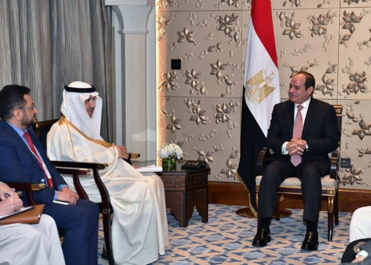 President Sisi meets IsDB Group chairman in Dubai 1 - Egyptian Gazette