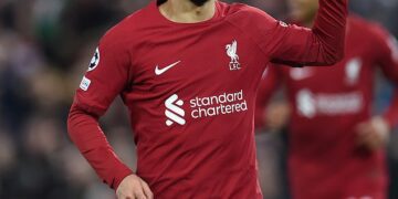 Salah becomes Liverpool’s all-time top goalscorer in Europe
