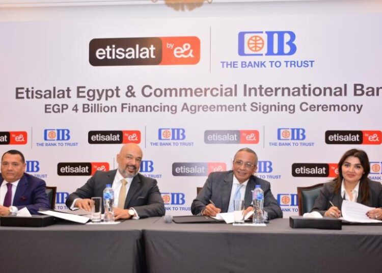 Etisalat Egypt signs a financing agreement with CIB 1 - Egyptian Gazette