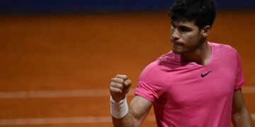 Alcaraz makes winning return to reach Argentina quarters 1 - Egyptian Gazette Alcaraz makes winning return to reach Argentina quarters