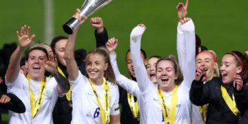 England thrashes Belgium 6-1 to retain Arnold Clark Cup 1 - Egyptian Gazette England thrashes Belgium 6-1 to retain Arnold Clark Cup