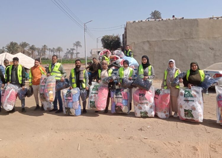 Satr and Affia Convoy arrives in Minya's Mallawi 2 - Egyptian Gazette Satr and Affia Convoy arrives in Minya's Mallawi 1 - Egyptian Gazette