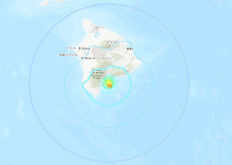 Magnitude 4.8 earthquake rattles Hawaii 1 - Egyptian Gazette