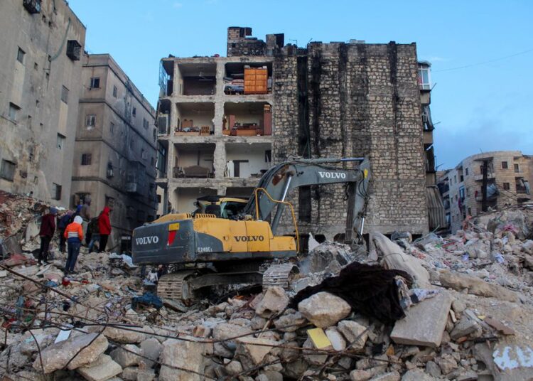 Syrian opposition rescuers say hundreds of families still under quake rubble 1 - Egyptian Gazette