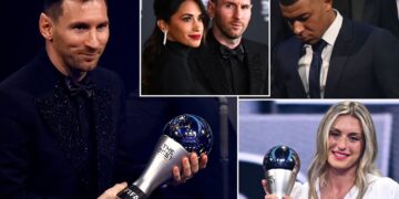 Messi beats Mbappe to FIFA Best prize