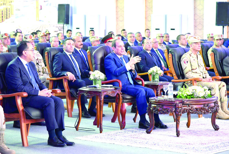 Sisi: State moving expeditiously, enormously for development, reconstruction in Sinai 1 - Egyptian Gazette