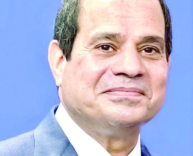 Egypt's President Abdel Fattah El Sisi