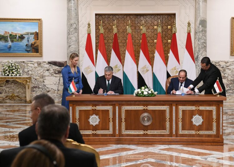 Long-standing ties, co-operation with Hungary 1 - Egyptian Gazette