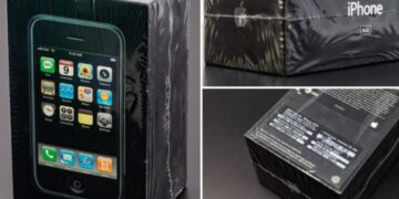 Factory-sealed first-gen iPhone sells for over $63,000