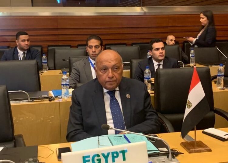 FM stresses importance of stopping foreign interference into Libyan affairs 2 - Egyptian Gazette FM stresses importance of stopping foreign interference into Libyan affairs 1 - Egyptian Gazette
