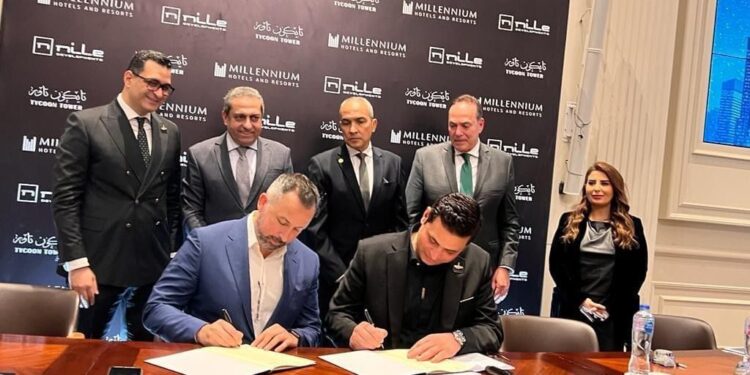 Nile Developments and Millennium Hotels Global partner on Africa’s Highest Hotel “Taycoon Tower” in NAC