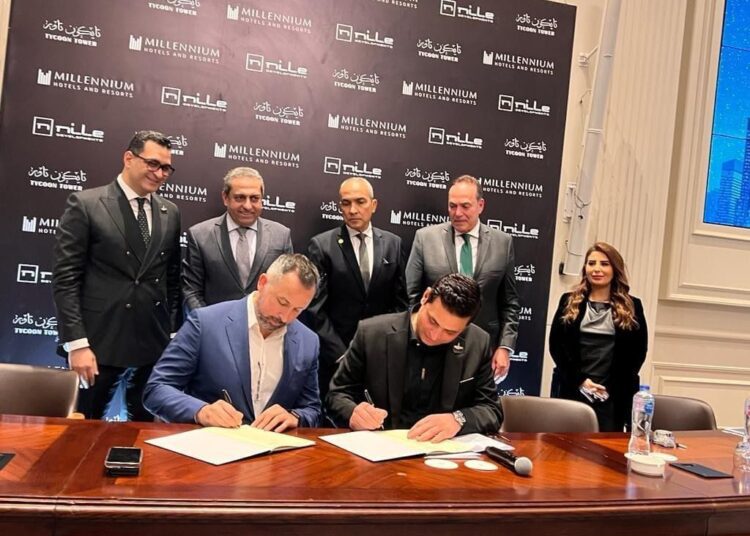 Nile Developments and Millennium Hotels Global partner on Africa’s Highest Hotel “Taycoon Tower” in NAC 2 - Egyptian Gazette Nile Developments and Millennium Hotels Global partner on Africa’s Highest Hotel “Taycoon Tower” in NAC 1 - Egyptian Gazette