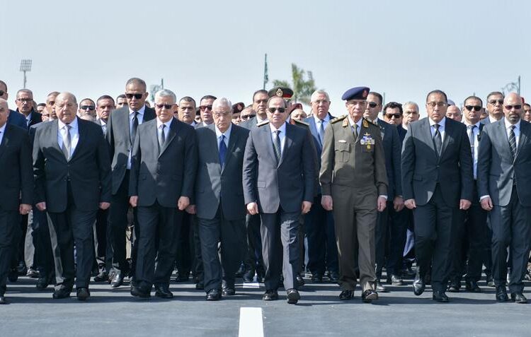 Sisi leads military funeral of former PM Sherif Ismail 1 - Egyptian Gazette