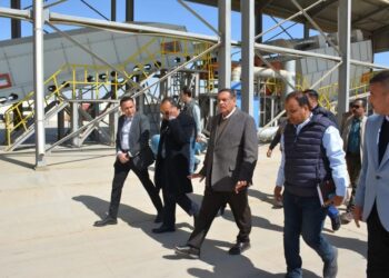 El-Minya waste plant inspected