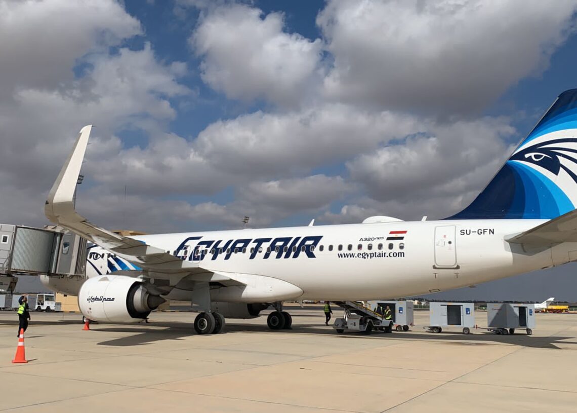 EgyptAir operates 1st int'l flight from Sphinx airport 12 - Egyptian Gazette EgyptAir operates 1st int'l flight from Sphinx airport 11 - Egyptian Gazette