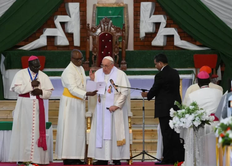 Raise your voices against South Sudan injustice, pope tells Churches 2 - Egyptian Gazette Raise your voices against South Sudan injustice, pope tells Churches 1 - Egyptian Gazette