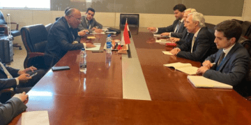Egypt, Portugal FMs discuss fostering mutual ties 1 - Egyptian Gazette Egypt, Portugal FMs discuss fostering mutual ties