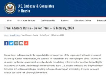 US Embassy urges Americans in Russia to ‘Depart Immediately’
