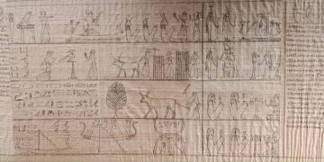 First Egyptian-discovered papyrus now on display