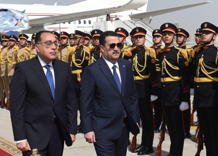 Madbouli receives Iraqi PM 1 - Egyptian Gazette