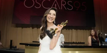 Michelle Yeoh wins best actress award, making Oscar history