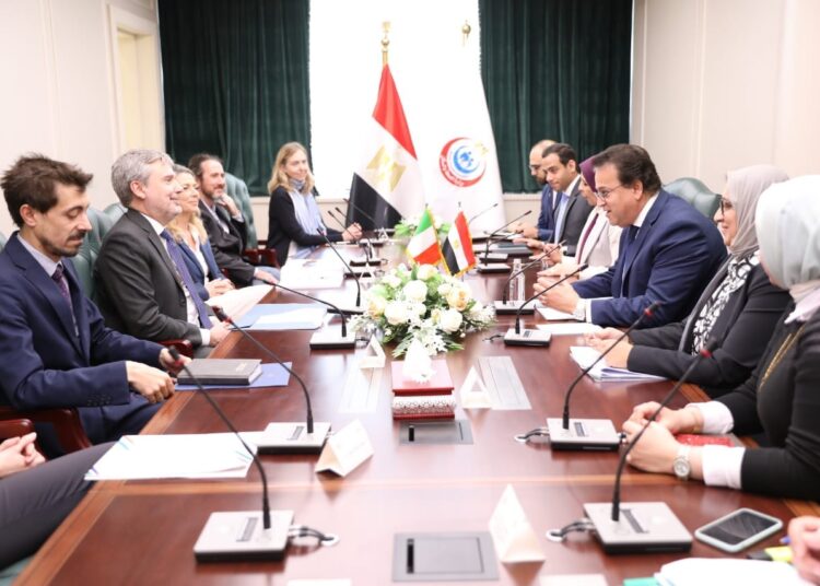 Health min. follows up outcome of project with Italy to improve nursing services in Egypt 1 - Egyptian Gazette