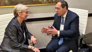 Petroleum min., WB director discuss energy transformation efforts