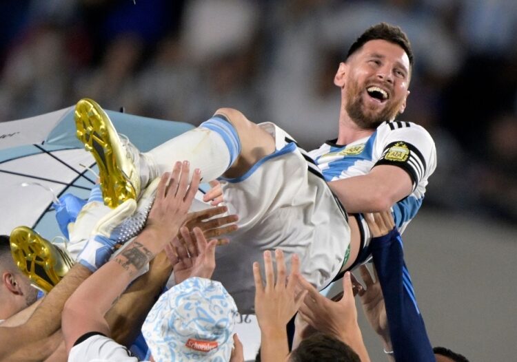 Messi goal tops off Argentina’s homecoming celebration