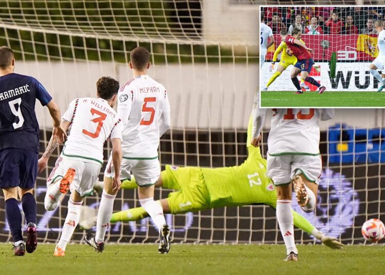 Nathan Broadhead rescues a point for Wales in Croatia as he scores a dramatic late equaliser to salvage a 1-1 draw, while Spain coasts past Norway 3-0.