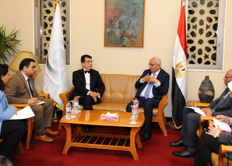 Education minister, ICESCO director discuss enhancing teachers' capabilities 1 - Egyptian Gazette