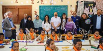 Int’l cooperation min., UN resident coordinator in Aswan visit