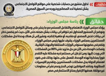 Egypt’s Cabinet denies media reports on liquidating factory