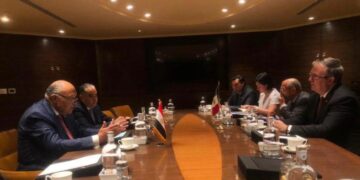 Egypt, Mexico FMs confer on bilateral relations