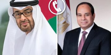 President Sisi holds phone call with UAE president 1 - Egyptian Gazette President Sisi holds phone call with UAE president