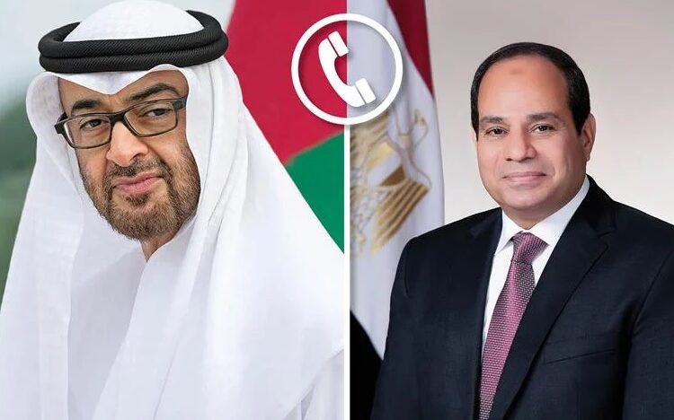 President Sisi holds phone call with UAE president 2 - Egyptian Gazette President Sisi holds phone call with UAE president 1 - Egyptian Gazette