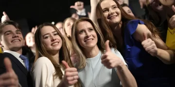 Estonia’s pro-Ukraine prime minister Kallas wins reelection