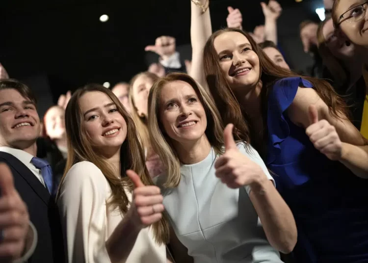 Estonia’s pro-Ukraine prime minister Kallas wins reelection 1 - Egyptian Gazette