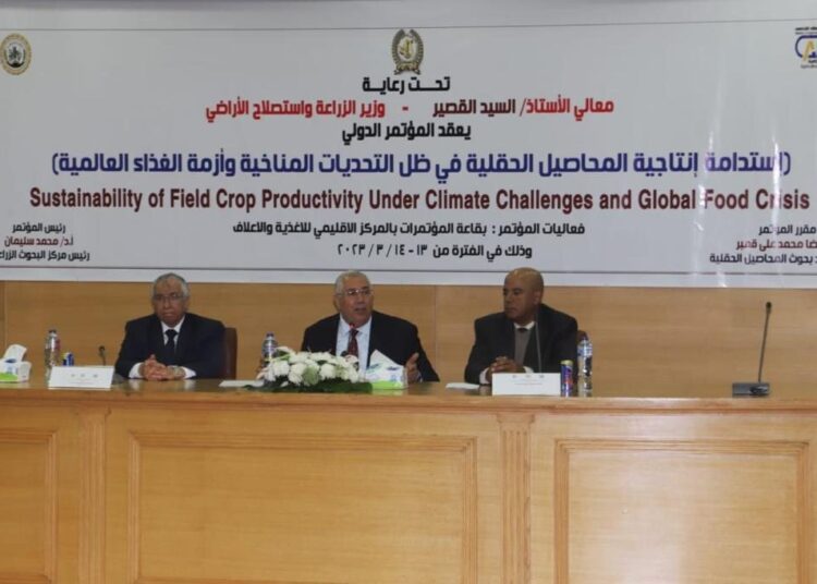 Research vital to face food security challenge 1 - Egyptian Gazette