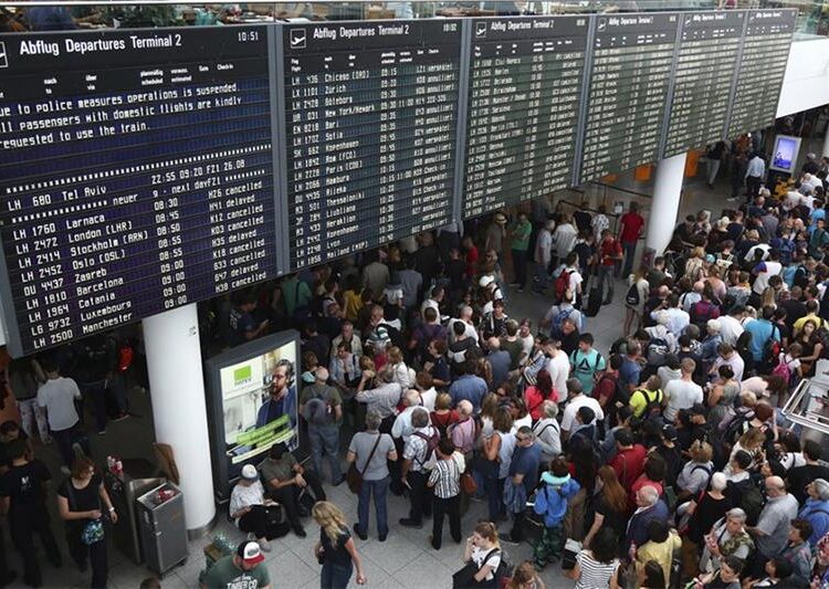 EgyptAir cancels Cairo-Frankfurt/Munich flights due to German transport strike 1 - Egyptian Gazette