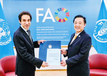 Radi, FAO director general discuss global food crisis