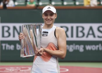 Rybakina claims Indian Wells WTA title