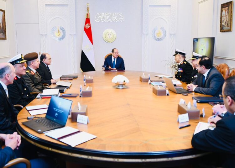 President reviews efforts to develop seaports nationwide 1 - Egyptian Gazette