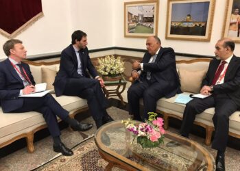 FM holds meetings with his counterparts on fringe of G20