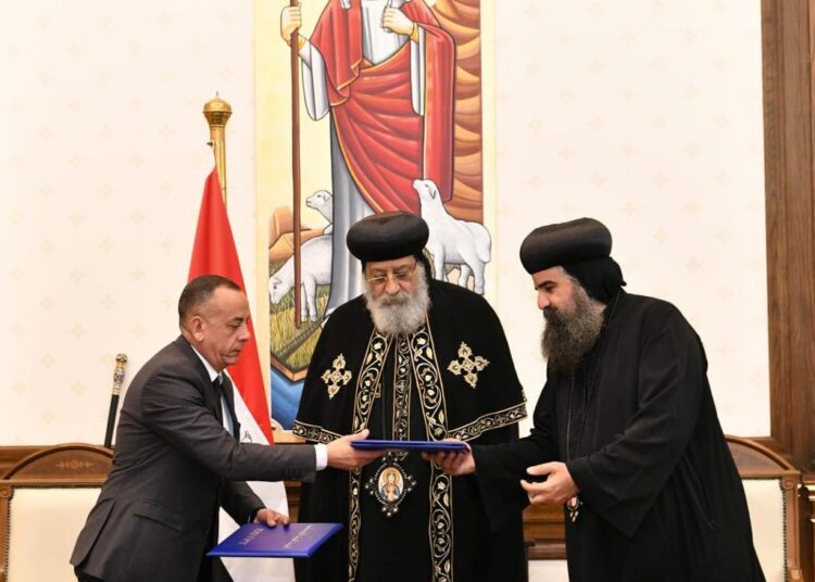 Restoration of St. Mina el-Agaibi Monastery in Assiut 1 - Egyptian Gazette