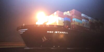 New canal facilitated marine traffic despite grounding of MSC-ISTANBUL: SCA spox 1 - Egyptian Gazette New canal facilitated marine traffic despite grounding of MSC-ISTANBUL: SCA spox